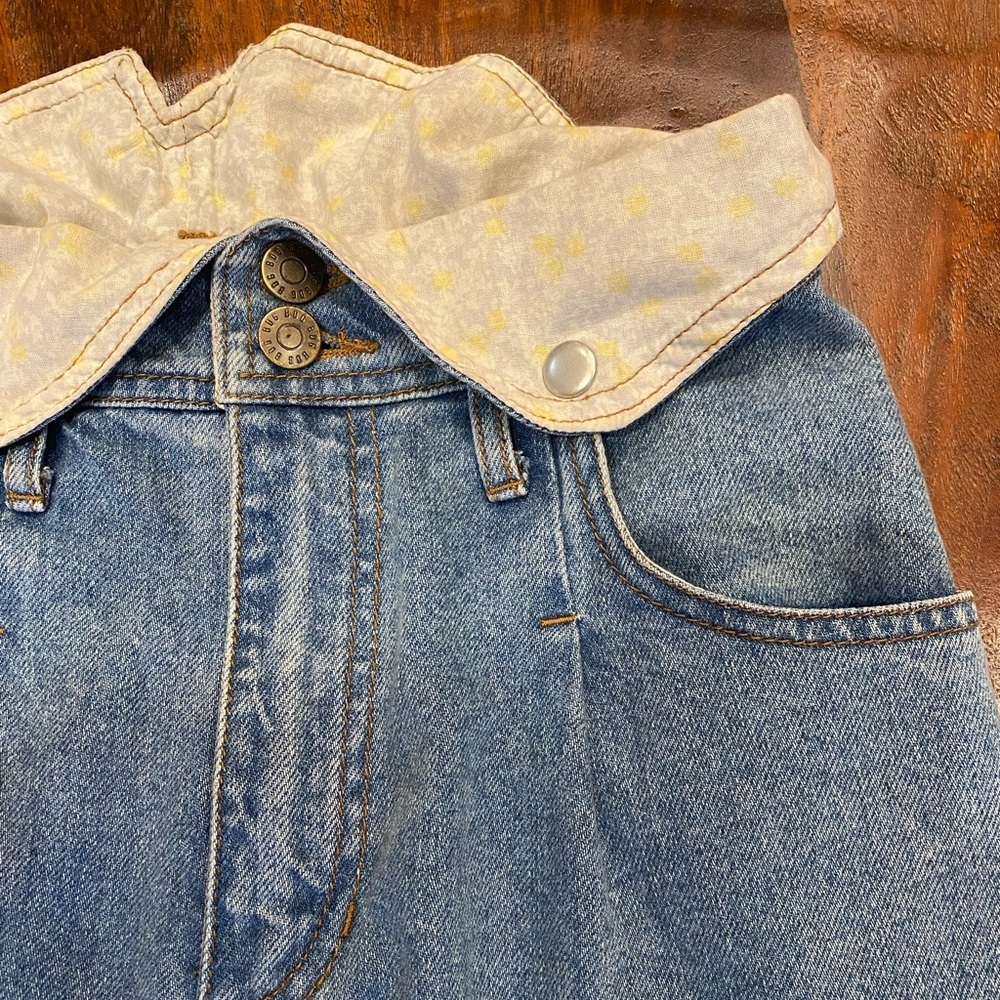 BDG Urban Outfitters Jeans Fold Over Paper Bag High Waist Mom Y2K Size 26 - Picture 4 of 11